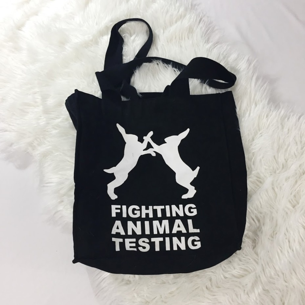 Lush Fighting Animal Testing Tote